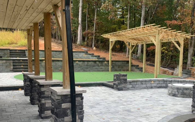 custom outdoor living pergola services near Fort Mill SC