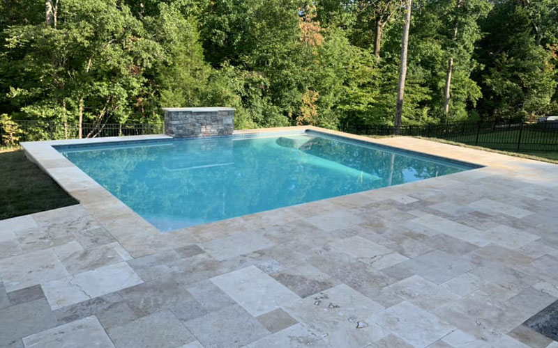 concrete swimming pool design contractor Gastonia SC