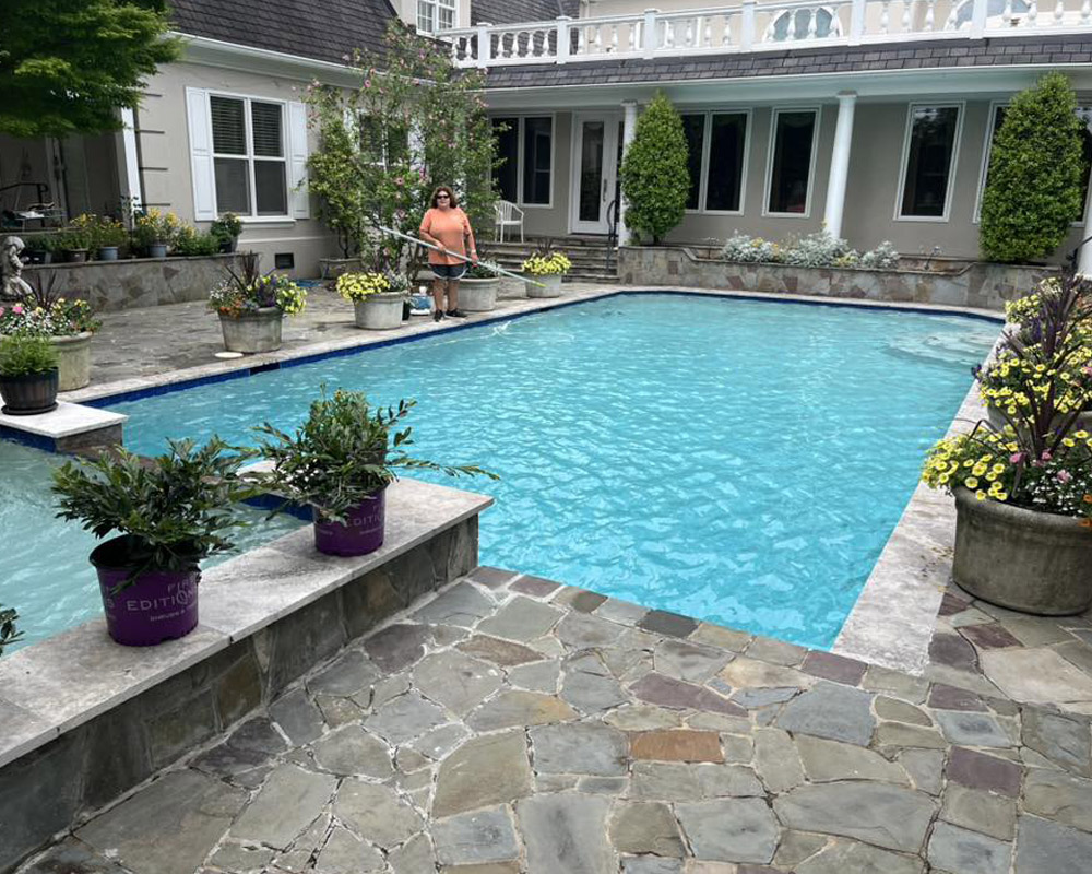 experienced spa and concrete pool replastering team in Lancaster, SC