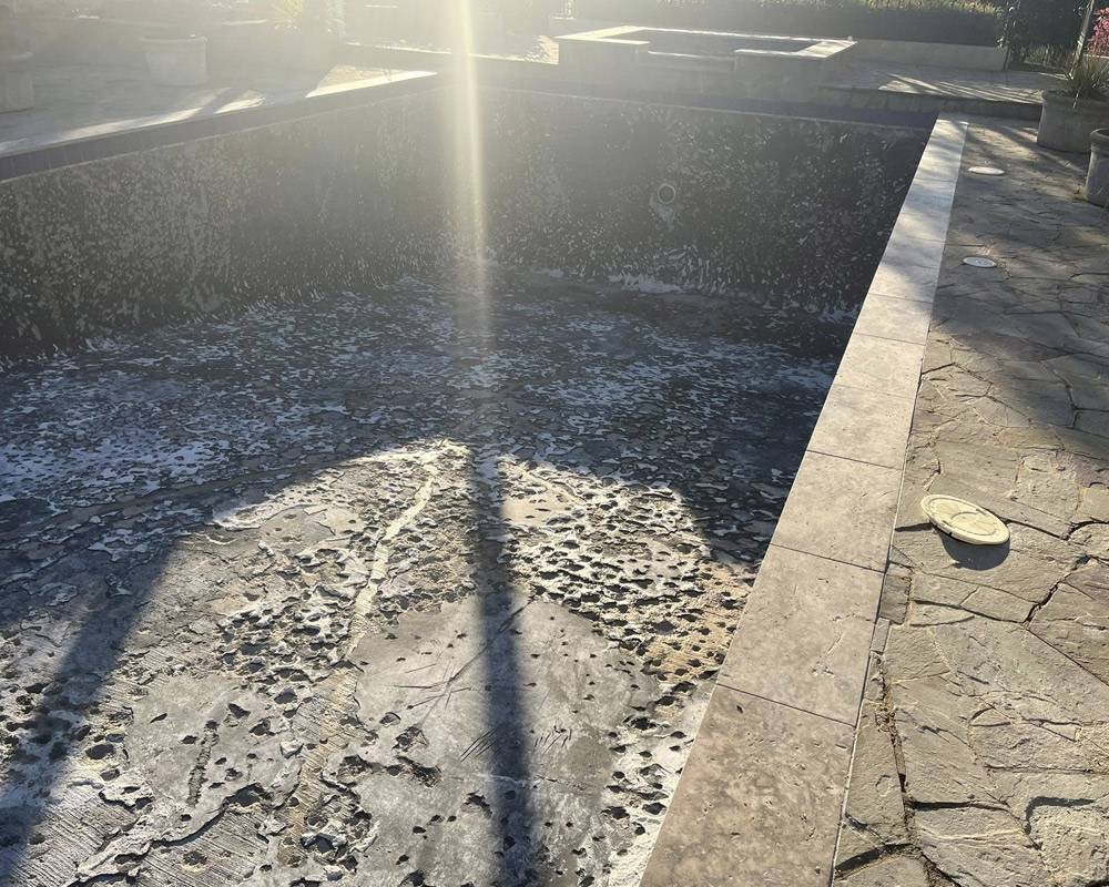 professional concrete pool replastering near Lake Wylie, SC